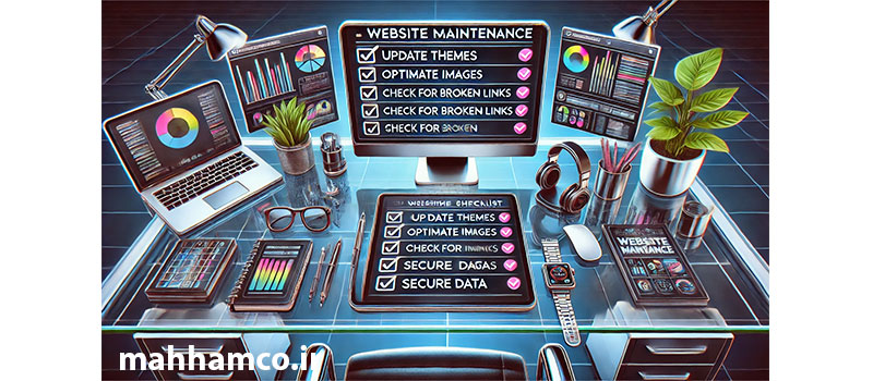 چک لیست تعمیر و نگهداری وب سایت